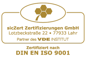 Exonda ist DIN EN ISO 9001 zertifiziert
